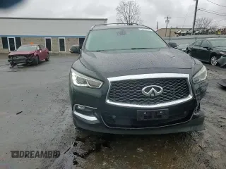 2017 Infiniti QX60 with VIN 5N1DL0MM9HC549675, listed as a Copart auction lot 52076715 with 100,009 mi miles and Salvage Title. Bid and sale history available at DreamBid. Image 11.