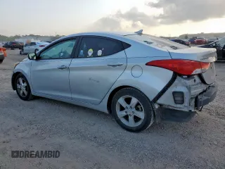 2013 Hyundai Elantra GLS z VIN KMHDH4AE2DU754975, wystawiony jako Copart lot #59701275 z przebiegiem 180 451 mil mil oraz Szkoda całkowita • Salvage title. Historia ofert i sprzedaży dostępna na DreamBid. Obrazek 2.