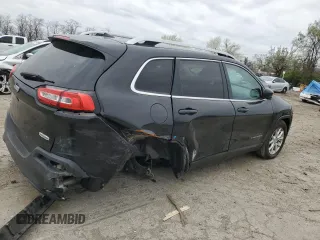 2016 Jeep Cherokee Latitude with VIN 1C4PJMCS3GW323322, listed as a Copart auction lot 50206185 with 183,062 mi miles and Salvage Title. Bid and sale history available at carsss.com. Image 3.