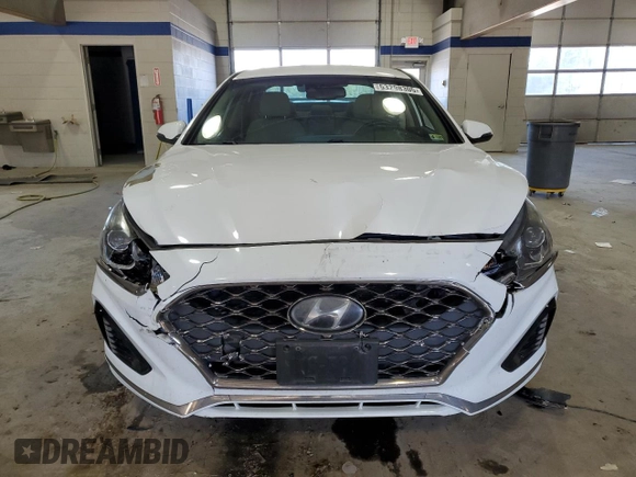 2018 Hyundai Sonata Sport with VIN 5NPE34AF1JH701108, listed as a Copart auction lot 53298305 with 113,678 mi miles and Salvage Title. Bid and sale history available at carsss.com. Image 5.