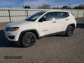 2021 Jeep Compass Sport с VIN 3C4NJCAB5MT556012, выставлен на аукционе Copart как лот 49484085 с пробегом 64 972 миль миль и Списание • Salvage title. История ставок и продаж доступна на DreamBid. Изображение 1.