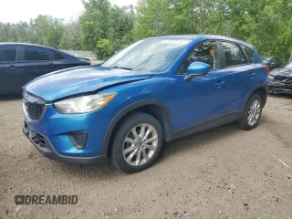 2013 Mazda CX-5 Sport with VIN JM3KE2BE2D0102590, listed as a Copart auction lot 60788735 with 268,507 mi miles and Salvage title. Bid and sale history available at DreamBid. Image 1.