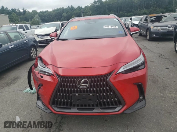 2024 Lexus NX 450h+ Luxury z VIN JTJHKCFZ5R2029481, wystawiony jako Copart lot #65912404 z przebiegiem 17 815 mil mil oraz Szkoda całkowita • Salvage title. Historia ofert i sprzedaży dostępna na DreamBid. Obrazek 5.