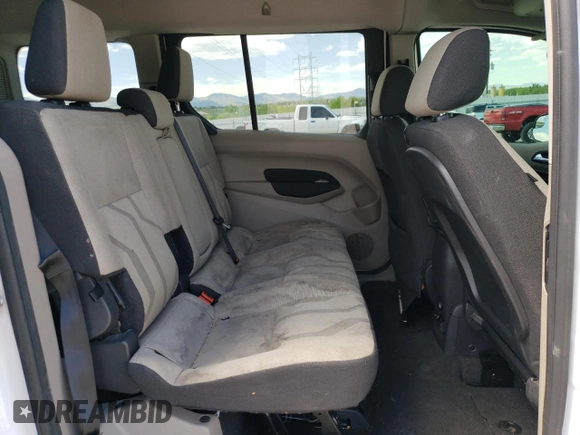 2015 Ford Transit Connect XLT with VIN NM0GE9F78F1198030, listed as a Copart auction lot 55994265 with 187,440 mi miles and Salvage title. Bid and sale history available at DreamBid. Image 11.