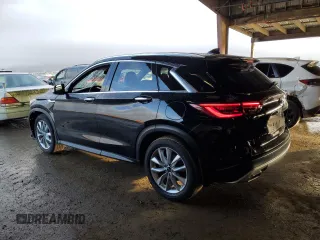 2022 Infiniti QX50 LUXE with VIN 3PCAJ5BA7NF120567, listed as a Copart auction lot 86774864 with 41,106 mi miles and Salvage Title. Bid and sale history available at carsss.com. Image 2.