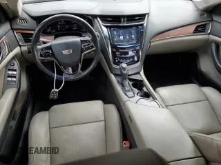 2016 Cadillac CTS RWD with VIN 1G6AP5SX2G0124470, listed as a Copart auction lot 87913695 with 81,272 mi miles and Salvage title. Bid and sale history available at DreamBid. Image 8.