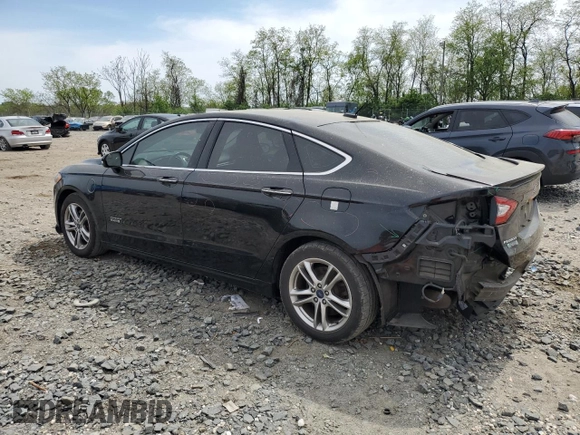 2016 Ford Fusion Titanium with VIN 3FA6P0SU7GR349548, listed as a Copart auction lot 53116325 with 124,354 mi miles and Salvage title. Bid and sale history available at DreamBid. Image 2.