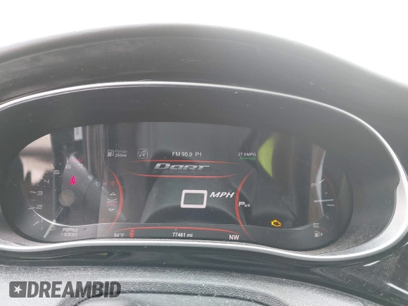 2013 Dodge Dart Limited with VIN 1C3CDFCH2DD155500, listed as a IAAI auction lot 42386654 with 77,461 mi miles and . Bid and sale history available at DreamBid. Image 7.