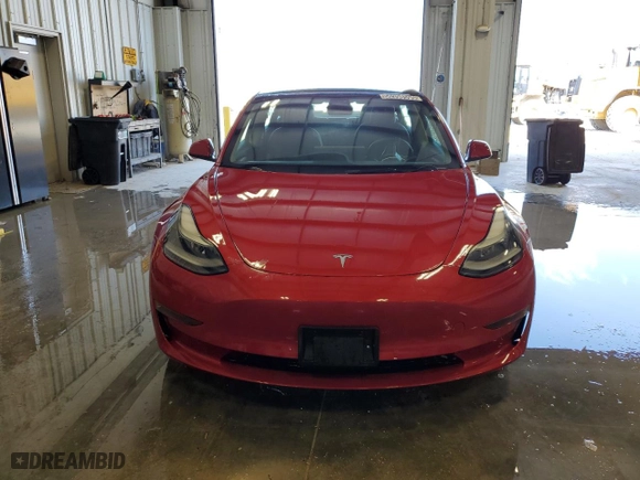 2023 Tesla Model 3 with VIN 5YJ3E1EA5PF451815, listed as a Copart auction lot 50398595 with 61,411 mi miles and Clean Title. Bid and sale history available at carsss.com. Image 5.