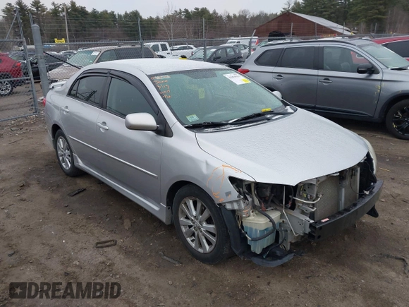 2010 Toyota Corolla with VIN 2T1BU4EE4AC454655, listed as a IAAI auction lot 41858963 with 209,816 mi miles. Bid and sale history available at carsss.com. Image 1.