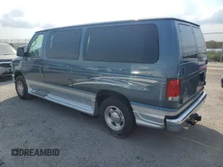 2014 Ford Econoline Cargo Commercial with VIN 1FTNE1EL7EDA55965, listed as a Copart auction lot 75649024 with Not Provided miles and Salvage Title. Bid and sale history available at carsss.com. Image 2.