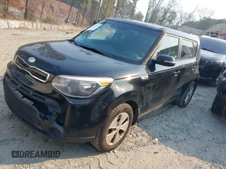 2014 Kia Soul + with VIN KNDJP3A53E7078654, listed as a IAAI auction lot 41672511 with 108,052 mi miles. Bid and sale history available at carsss.com. Image 2.