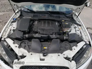 2013 Jaguar XF V6 SC with VIN SAJWJ0EFXD8S80460, listed as a Copart auction lot 81406734 with 122,972 mi miles and Salvage Title. Bid and sale history available at carsss.com. Image 12.