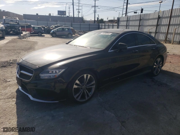 2016 Mercedes-Benz CLS with VIN WDDLJ6FB7GA174907, listed as a Copart auction lot 79139744 with 59,320 mi miles and Salvage Title. Bid and sale history available at carsss.com. Image 1.
