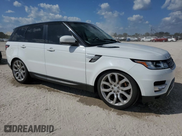 2017 Land Rover Range Rover Sport HSE with VIN SALWR2FV3HA670509, listed as a Copart auction lot 47460195 with 72,666 mi miles and Clean Title. Bid and sale history available at carsss.com. Image 4.