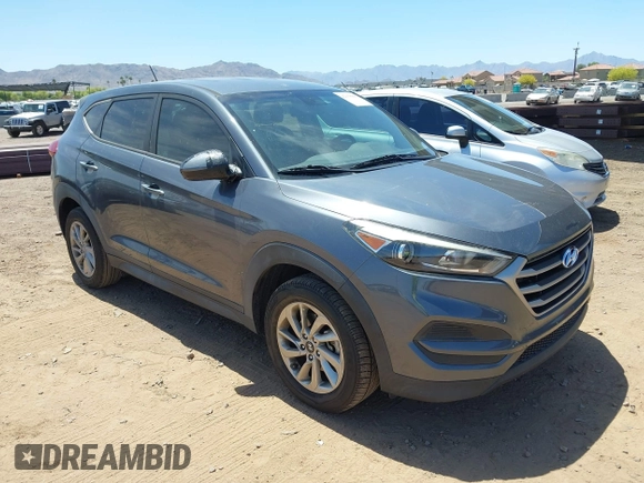 2017 Hyundai Tucson SE with VIN KM8J23A47HU539717, listed as a IAAI auction lot 42158049 with 81,570 mi miles and . Bid and sale history available at DreamBid. Image 1.