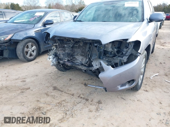 2008 Toyota Highlander Hybrid with VIN JTEEW41A282023570, listed as a IAAI auction lot 41600510 with 206,237 mi miles. Bid and sale history available at carsss.com. Image 6.
