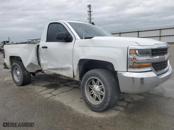 2018 Chevrolet Silverado 1500 Work Truck with VIN 1GCNCNEH7JZ238353, listed as a Copart auction lot 44080695 with 166,113 mi miles and Salvage Title. Bid and sale history available at carsss.com. Image 4.