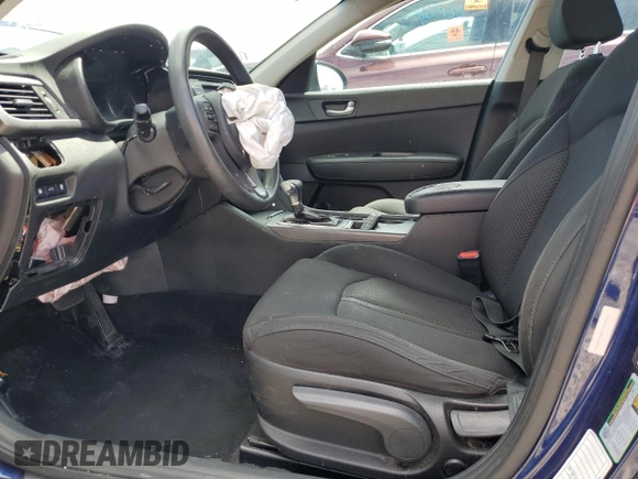2017 Kia Optima LX with VIN 5XXGT4L36HG128546, listed as a Copart auction lot 57163655 with 164,335 mi miles and Salvage title. Bid and sale history available at DreamBid. Image 7.