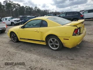 2002 Ford Mustang Standard with VIN 1FAFP40442F128344, listed as a Copart auction lot 48189045 with 0 mi miles and Salvage Title. Bid and sale history available at carsss.com. Image 2.