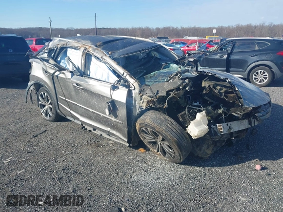 2019 Lexus RX with VIN 2T2BZMCA3KC207125, listed as a IAAI auction lot 41695417 with 1 mi miles. Bid and sale history available at carsss.com. Image 1.