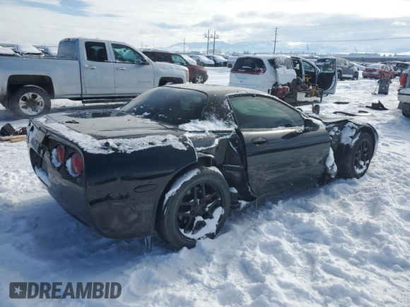 2002 Chevrolet Corvette Z06 with VIN 1G1YY12S625102143, listed as a Copart auction lot 42627185 with Not provided miles and Clean title. Bid and sale history available at DreamBid. Image 3.