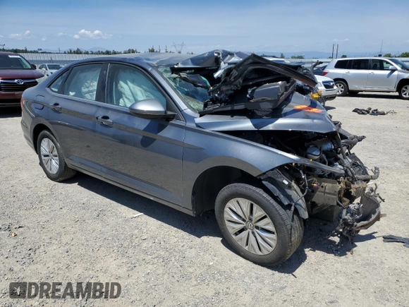 2019 Volkswagen Jetta S z VIN 3VWC57BU5KM061736, wystawiony jako Copart lot #55365334 z przebiegiem Nie podano mil oraz Szkoda całkowita • Salvage title. Historia ofert i sprzedaży dostępna na DreamBid. Obrazek 4.