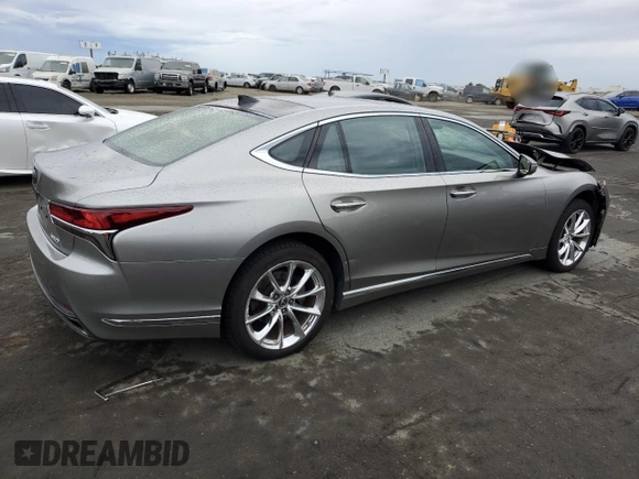 2018 Lexus LS 500 z VIN JTHB5LFF7J5000524, wystawiony jako Copart lot #76068154 z przebiegiem 64 029 mil mil oraz Szkoda całkowita • Salvage title. Historia ofert i sprzedaży dostępna na DreamBid. Obrazek 3.