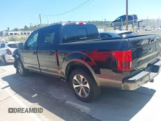 2019 Ford F-150 XL with VIN 1FTEW1C49KFA81198, listed as a IAAI auction lot 42212117 with 82,899 mi miles and . Bid and sale history available at DreamBid. Image 3.