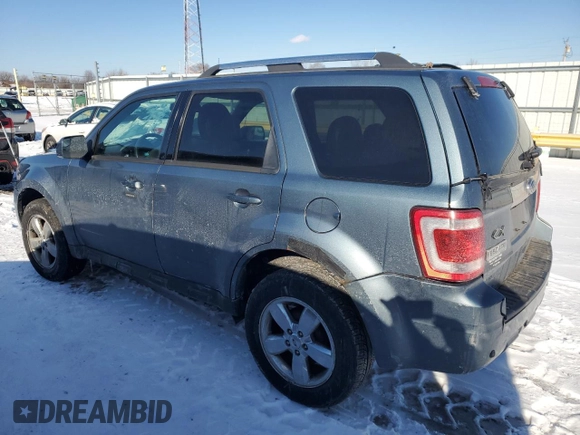 2012 Ford Escape Limited with VIN 1FMCU0E70CKB10199, listed as a Copart auction lot 44371125 with 208,591 mi miles and Salvage Title. Bid and sale history available at DreamBid. Image 2.