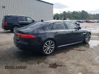 2016 Jaguar XF S with VIN SAJBG4BV2GCY04993, listed as a Copart auction lot 51100865 with 92,410 mi miles and Salvage Title. Bid and sale history available at DreamBid. Image 3.