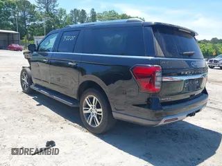 2024 Ford Expedition Max Limited with VIN 1FMJK1K87REA30051, listed as a IAAI auction lot 42184005 with 28,551 mi miles and . Bid and sale history available at DreamBid. Image 3.