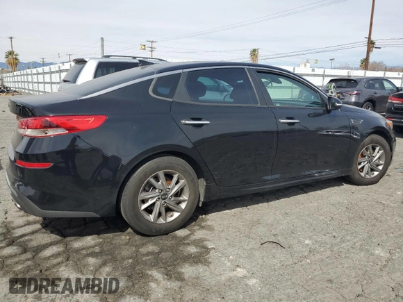 2019 Kia Optima LX with VIN 5XXGT4L3XKG296357, listed as a Copart auction lot 47130395 with 63,730 mi miles and Salvage Title. Bid and sale history available at carsss.com. Image 3.