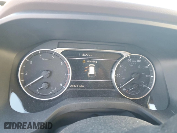 2021 Nissan Rogue S with VIN 5N1AT3AB9MC835639, listed as a Copart auction lot 87611295 with 28,373 mi miles and Salvage title. Bid and sale history available at DreamBid. Image 9.