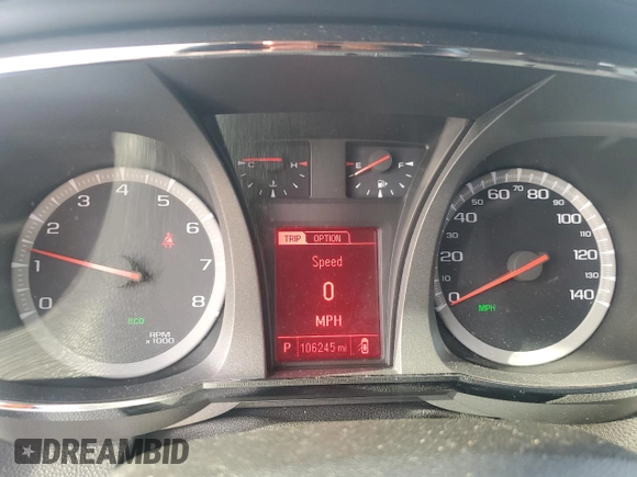 2013 GMC Terrain SLE with VIN 2GKALSEK2D6312551, listed as a Copart auction lot 56558315 with 106,245 mi miles and Clean title. Bid and sale history available at DreamBid. Image 9.