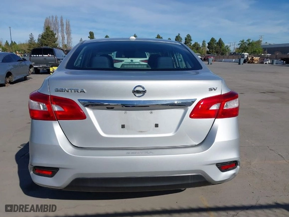 2017 Nissan Sentra SV with VIN 3N1AB7AP8HL640977, listed as a IAAI auction lot 42019961 with 105,861 mi miles. Bid and sale history available at carsss.com. Image 16.