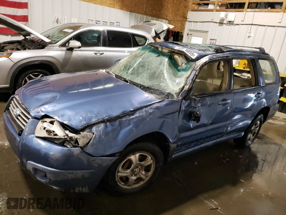 2007 Subaru Forester X w/Premium Pkg with VIN JF1SG65647G715181, listed as a Copart auction lot 50076855 with 189,309 mi miles and Salvage Title. Bid and sale history available at carsss.com. Image 1.
