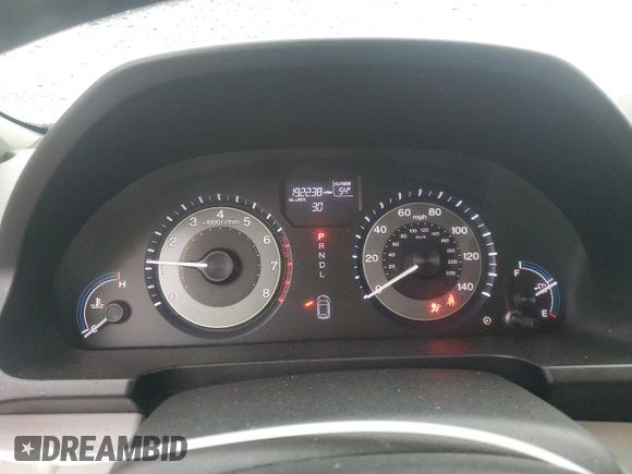2011 Honda Odyssey EX-L with VIN 5FNRL5H64BB050425, listed as a Copart auction lot 49101795 with 192,238 mi miles and Salvage Title. Bid and sale history available at DreamBid. Image 9.