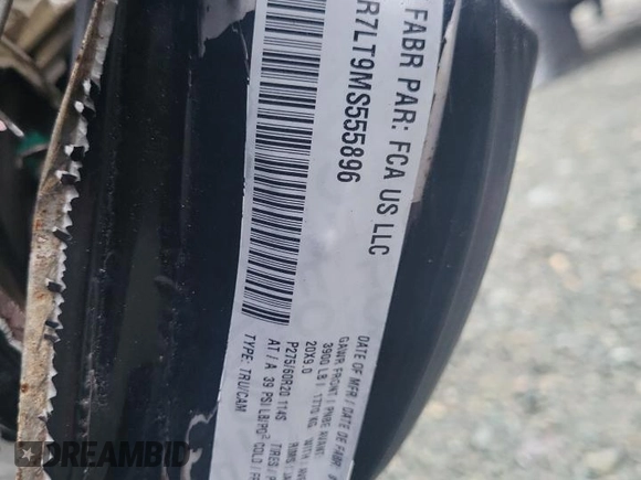 2021 Ram 1500 Warlock z VIN 1C6RR7LT9MS555896, wystawiony jako Copart lot #87587505 z przebiegiem Nie podano mil oraz Nie do naprawy • Non repairable. Historia ofert i sprzedaży dostępna na DreamBid. Obrazek 12.