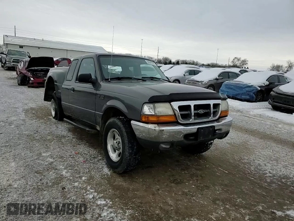 1999 Ford Ranger XL with VIN 1FTZR15V5XPC00431, listed as a Copart auction lot 44642935 with 190,407 mi miles and Salvage Title. Bid and sale history available at carsss.com. Image 11.