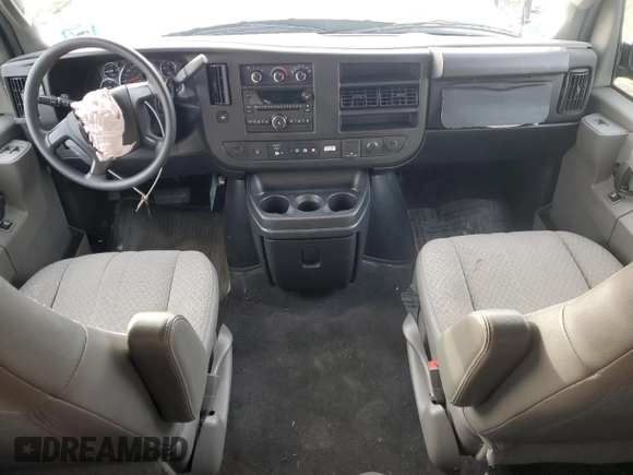 2016 Chevrolet Express Passenger LT z VIN 1GAZGPFG4G1162906, wystawiony jako Copart lot #45040295 z przebiegiem Nie podano mil oraz Szkoda całkowita • Salvage title. Historia ofert i sprzedaży dostępna na DreamBid. Obrazek 8.