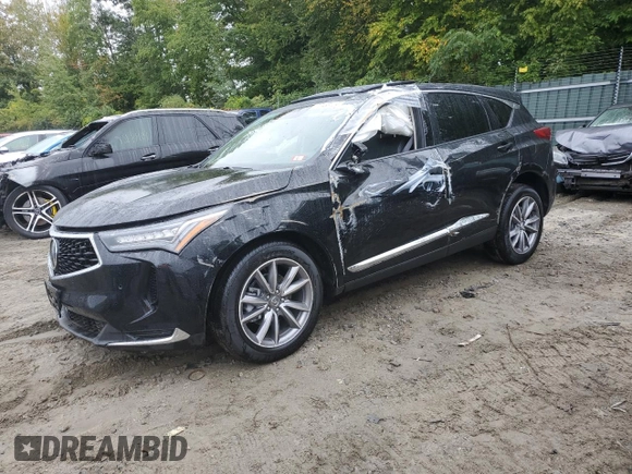 2024 Acura RDX Technology z VIN 5J8TC2H5XRL005235, wystawiony jako Copart lot #72433104 z przebiegiem 440 mil mil oraz Szkoda całkowita • Salvage title. Historia ofert i sprzedaży dostępna na DreamBid. Obrazek 1.