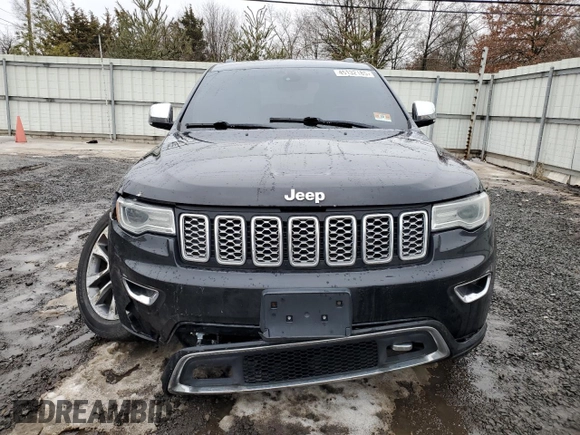 2017 Jeep Grand Cherokee Overland with VIN 1C4RJFCGXHC927470, listed as a Copart auction lot 45132185 with 119,543 mi miles and Salvage Title. Bid and sale history available at carsss.com. Image 5.
