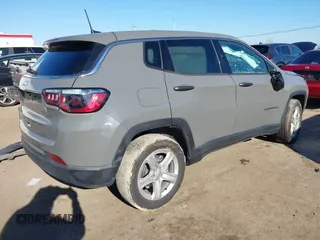 2023 Jeep Compass Sport с VIN 3C4NJDAN2PT525823, выставлен на аукционе IAAI как лот 41861831 с пробегом 39 405 миль миль и . История ставок и продаж доступна на DreamBid. Изображение 4.