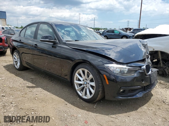 2017 BMW 3 Series 320i xDrive with VIN WBA8E5G37HNU43470, listed as a Copart auction lot 63482795 with 111,647 mi miles and Salvage title. Bid and sale history available at DreamBid. Image 4.