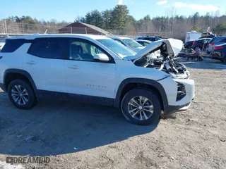 2025 Chevrolet Equinox FWD LT with VIN 3GNAXHEG8SL116399, listed as a IAAI auction lot 41305135 with 6,761 mi miles. Bid and sale history available at carsss.com. Image 13.