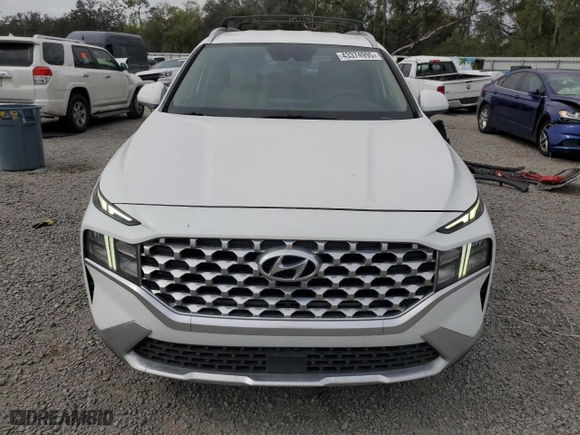2022 Hyundai Santa Fe SEL with VIN 5NMS24AJ4NH378170, listed as a Copart auction lot 43374995 with 156,444 mi miles and Salvage Title. Bid and sale history available at carsss.com. Image 5.