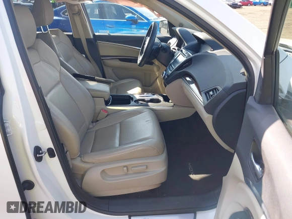 2017 Acura MDX w/Technology Pkg with VIN 5FRYD4H56HB023051, listed as a IAAI auction lot 41893936 with 109,546 mi miles. Bid and sale history available at carsss.com. Image 5.