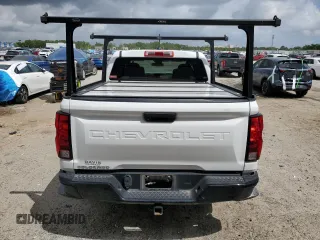 2023 Chevrolet Colorado 2WD Work Truck z VIN 1GCPSBEK1P1132168, wystawiony jako Copart lot #52357255 z przebiegiem 37 867 mil mil oraz Szkoda całkowita • Salvage title. Historia ofert i sprzedaży dostępna na DreamBid. Obrazek 6.
