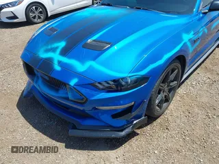 2020 Ford Mustang EcoBoost with VIN 1FA6P8TH3L5133922, listed as a IAAI auction lot 42152718 with 49,809 mi miles. Bid and sale history available at carsss.com. Image 6.